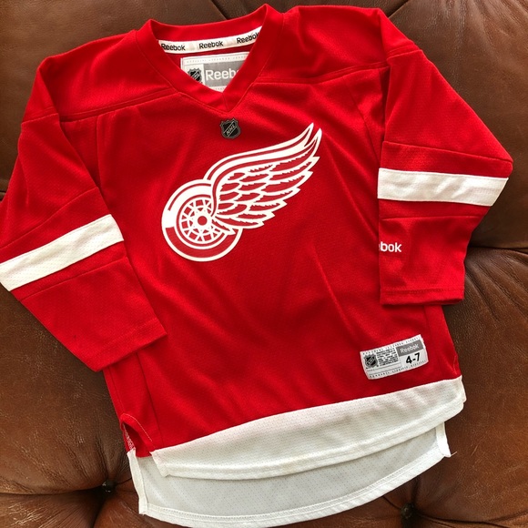 Reebok Other - Reebok Detroit Red Wing Jersey Boys 4-7 Official